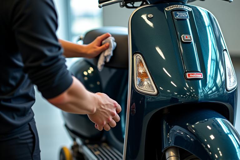 Professional motorbike and scooter cleaning and detailing services in Sheffield