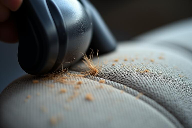 Pet hair and allergen removal from car interiors in Sheffield